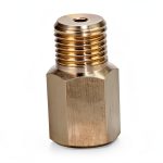 Zeiboat Thread Adapter 1/8 BSPT Male to 1/8-27 NPT Female Brass-0