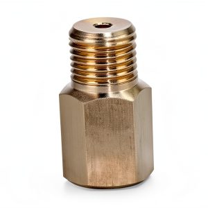 Zeiboat Thread Adapter 1/8 BSPT Male to 1/8-27 NPT Female Brass-0