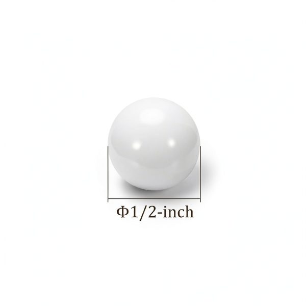 Kozelo 1/2 inch solid POM ball 10pcs Solid Polyoxymethylene Model 4-2