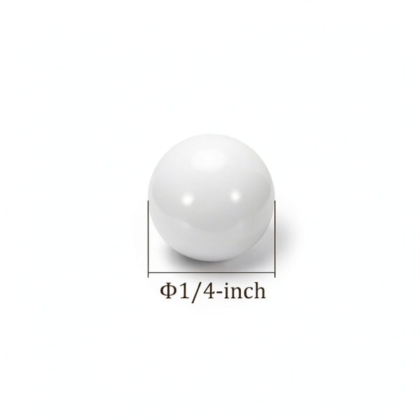 POM Ball 1/4 Inch Solid Polyoxymethylene Set 10pcs by Kozelo-2