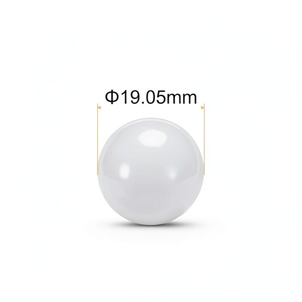 uxcell 20pcs POM Bearing Balls 3/4"" 19.05mm Solid Plastic Bearing Balls, Precision POM Balls, black-1