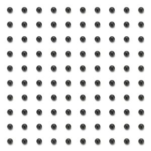 uxcell 100pcs POM Plastic Bearing Balls 3/16" (4.5mm) G2 Mini Black-0