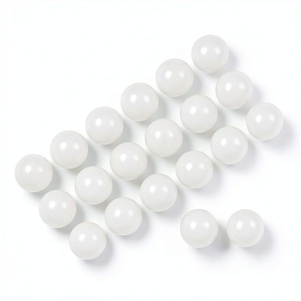 25pcs Precision Balls - [3/16 Inch] PA Nylon for Bearings Valves Use, Solid-0
