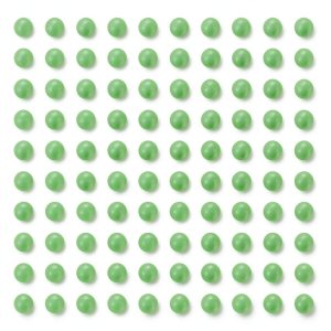 uxcell 100pcs PP Plastic Bearing Balls, 15/64"(6mm) Solid Plastic Balls G2 Precision Polypropylene Mini Ball, Green-0