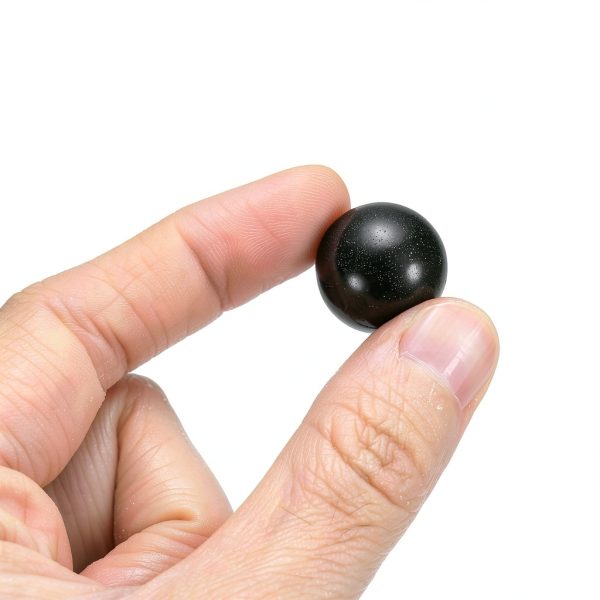 uxcell 10pcs POM Plastic Bearing Balls, 11/16"(17.3mm) Solid Plastic Balls G2 Precision Polypropylene Mini Ball, Black-2