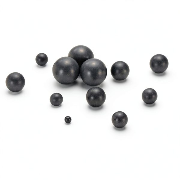 uxcell 200pcs PP Plastic Bearing Balls 1/4 (6.35mm) G2 Black-3