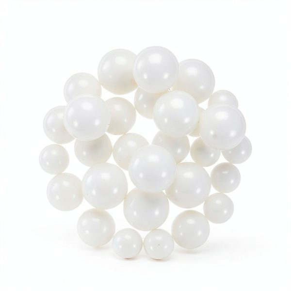 uxcell 30pcs POM Bearing Balls 5/8" 1/2" 3/4" Solid Plastic Bearing Balls, Precision POM Balls-2