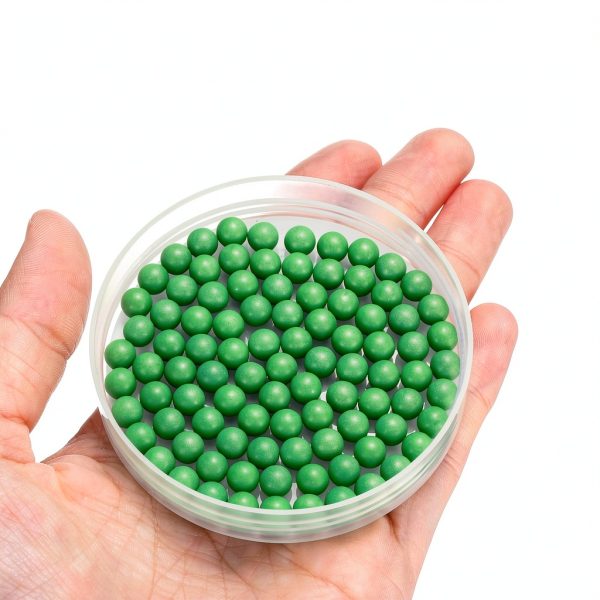 uxcell 200pcs PP Plastic Bearing Balls, 15/64"(6mm) Solid Plastic Balls G2 Precision Polypropylene Mini Ball, Green-2