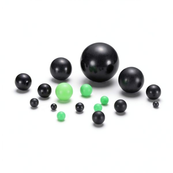 uxcell 200pcs PP Plastic Bearing Balls, 15/64"(6mm) Solid Plastic Balls G2 Precision Polypropylene Mini Ball, Green-4