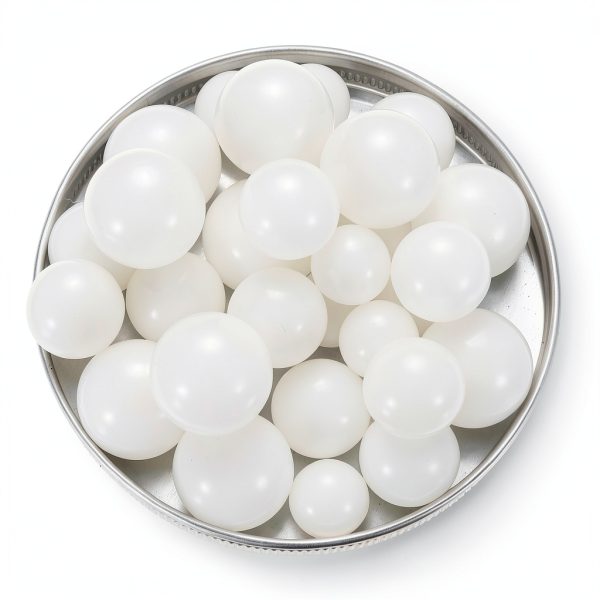 uxcell 30pcs POM Bearing Balls 5/8" 1/2" 3/4" Solid Plastic Bearing Balls, Precision POM Balls-3